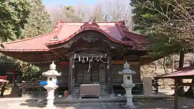 阿豆佐味天神社の本殿・本堂