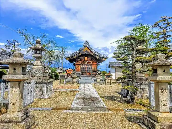 神明神社のその他建物