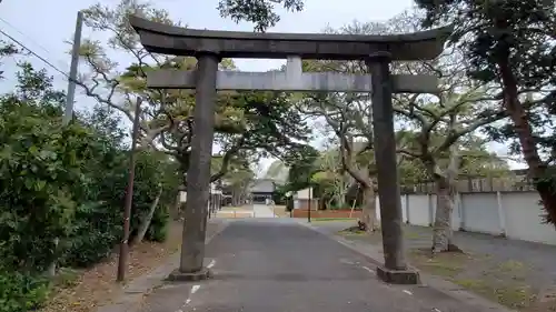 手子后神社の鳥居