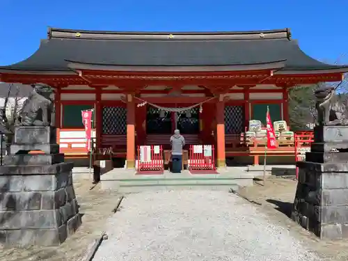 石和八幡宮(官知物部神社)(山梨県)