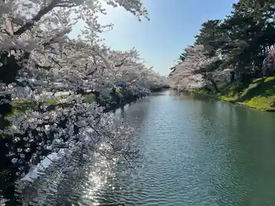 青森縣護國神社の周辺