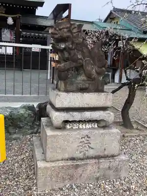 山田天満宮の狛犬