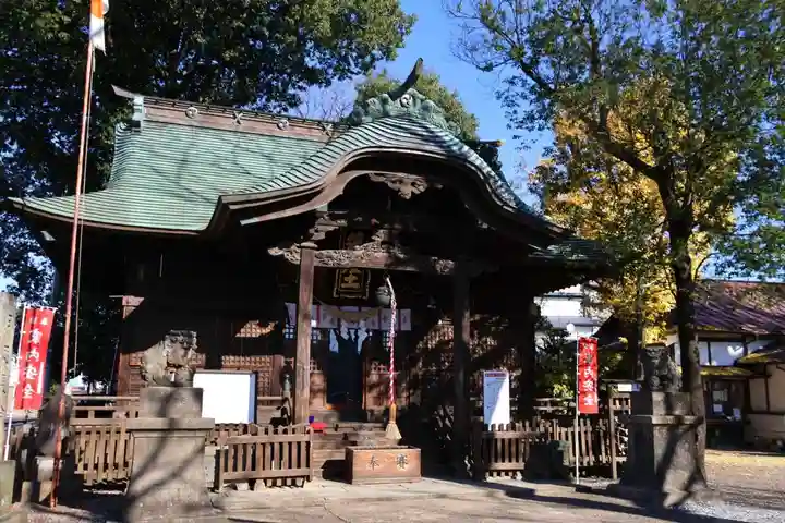 阿邪訶根神社の本殿・本堂