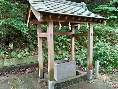 熊野神社の手水舎