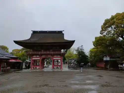 津島神社の山門・神門