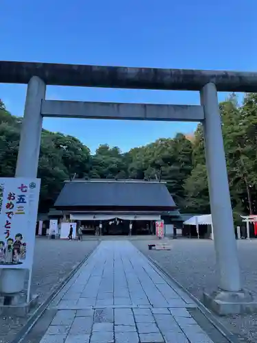 常磐神社の鳥居