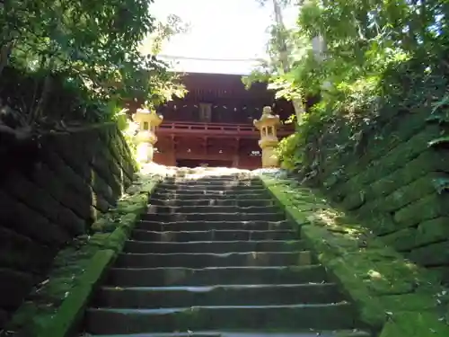 神武寺の庭園