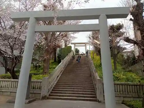 簸川神社の鳥居