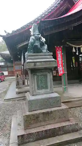 清洲山王宮　日吉神社の狛犬