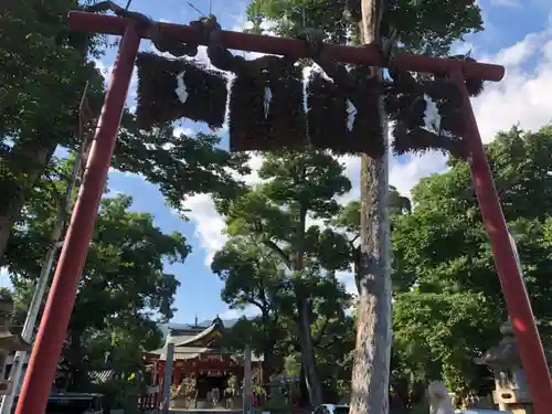 綱敷天満神社の鳥居