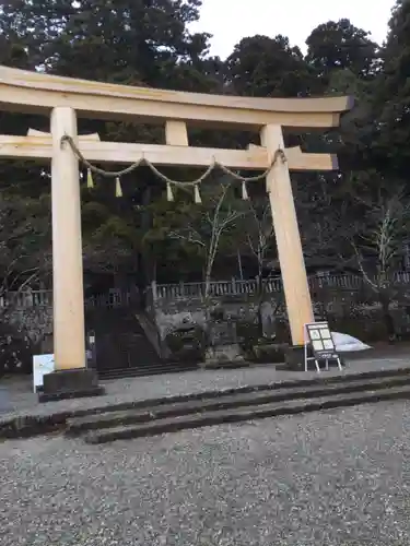 戸隠神社中社の鳥居