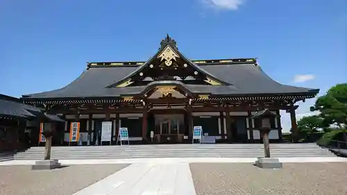 山形縣護國神社の本殿