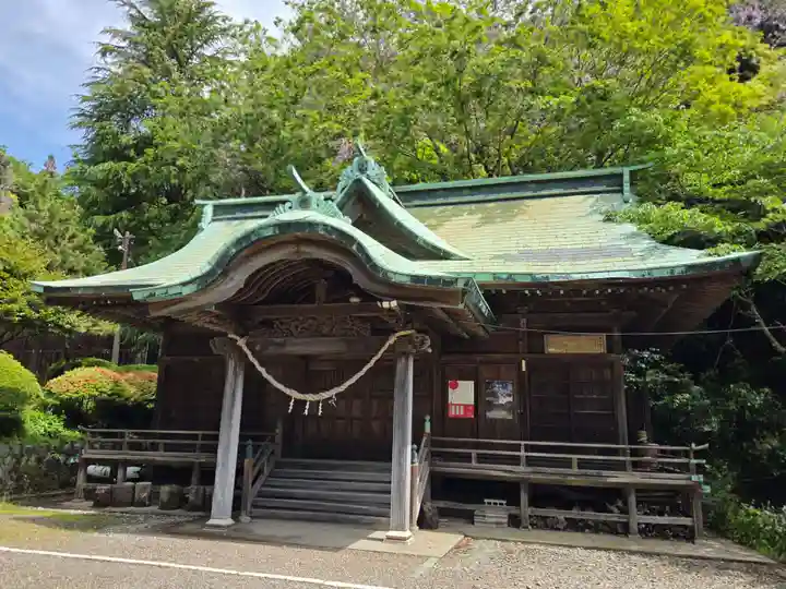 小名浜鹿島神社の本殿・本堂