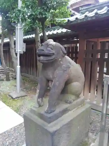 牛嶋神社の狛犬