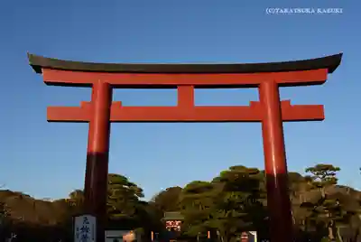 鶴岡八幡宮の鳥居