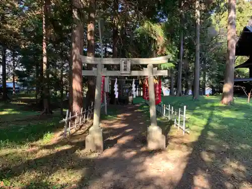 冨士御室浅間神社の鳥居