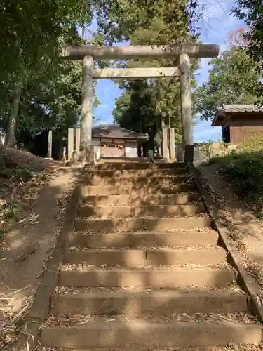 久伊豆神社の鳥居