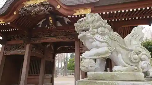 小野神社の狛犬