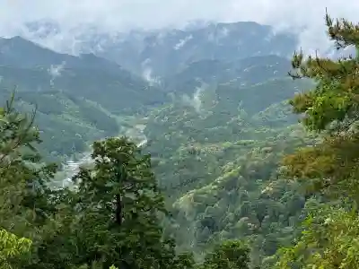 鳳来山東照宮の景色