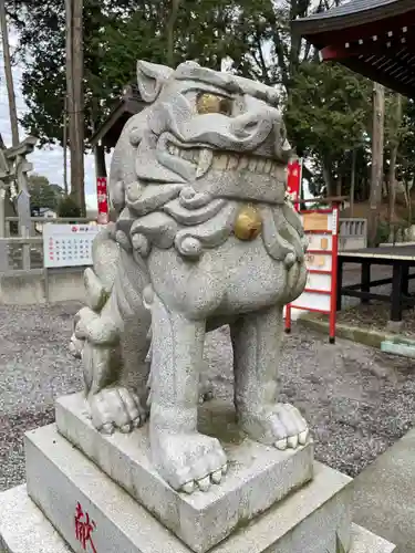 薬師寺八幡宮の狛犬