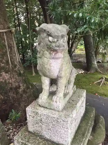 櫛田神社の狛犬