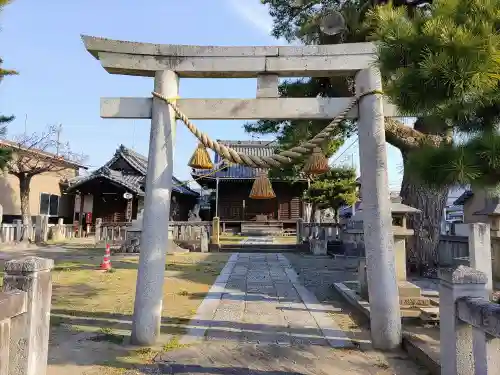 秋葉神社の鳥居