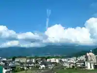 飯笠山神社の景色
