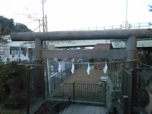 須賀神社（天王社）の鳥居