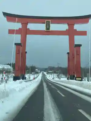 出羽神社(出羽三山神社)~三神合祭殿~の鳥居