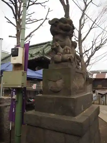 戸越八幡神社の狛犬