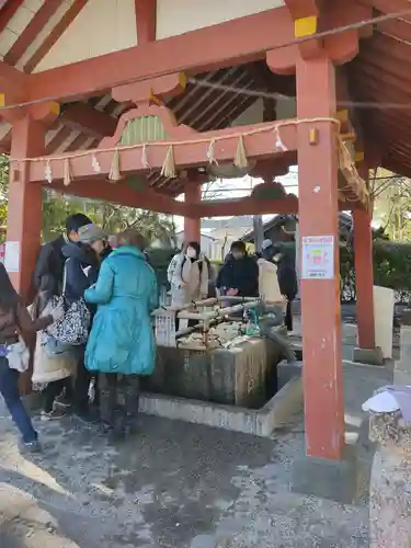 津島神社の手水舎