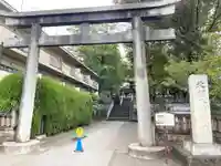 北澤八幡神社の鳥居