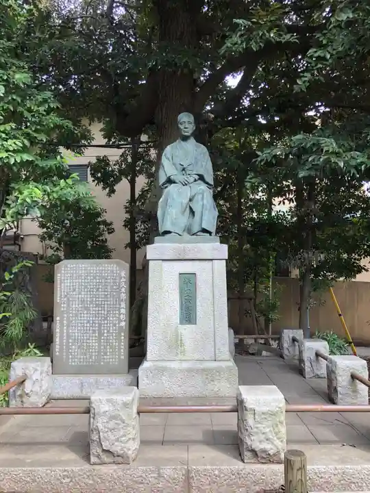 自由が丘熊野神社の像