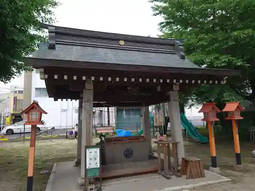 前橋八幡宮の手水舎