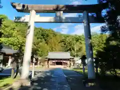 山梨縣護國神社の鳥居