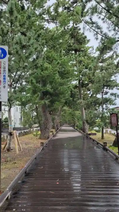 御穂神社の周辺