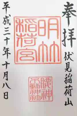 明竹稲荷宮　腰神不動神社(京都府)