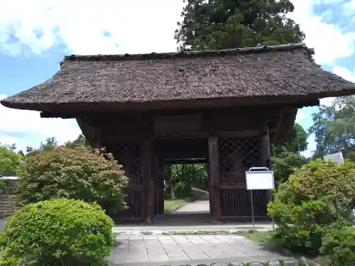 塩船観音寺の山門・神門