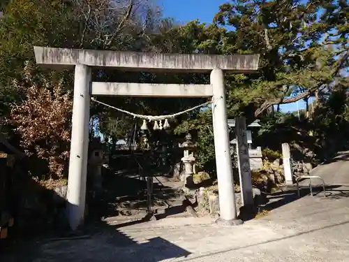 入海神社の鳥居