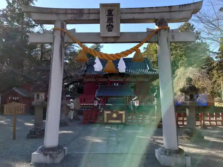 世良田東照宮の鳥居