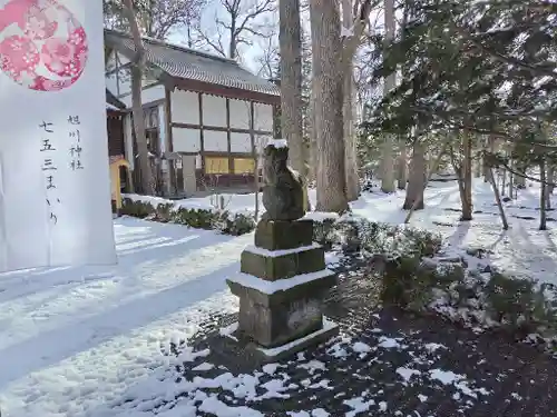 旭川神社の狛犬