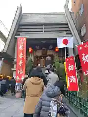 烏森神社の初詣