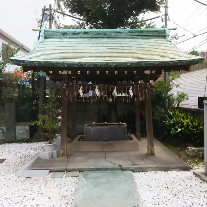 幸稲荷神社の手水舎
