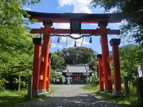 丹生官省符神社の鳥居