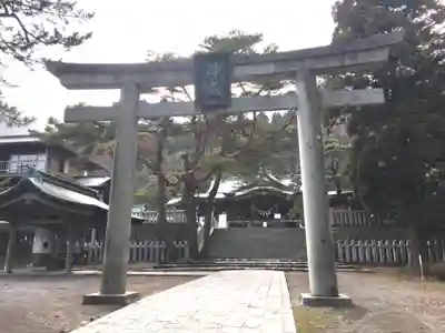 函館八幡宮の鳥居