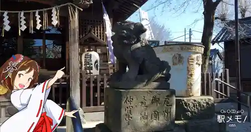 白髭神社の狛犬