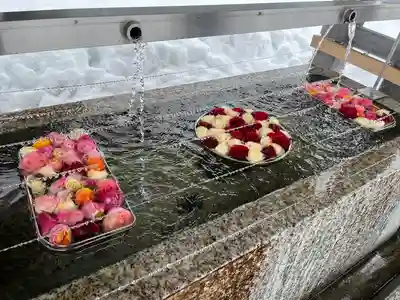 山形縣護國神社の手水舎