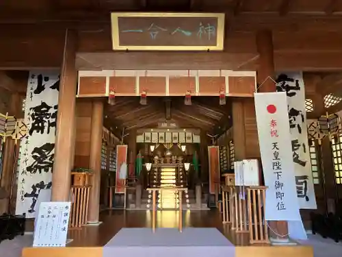 函館護國神社の本殿