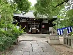 安居神社の本殿