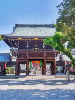 真清田神社の山門・神門